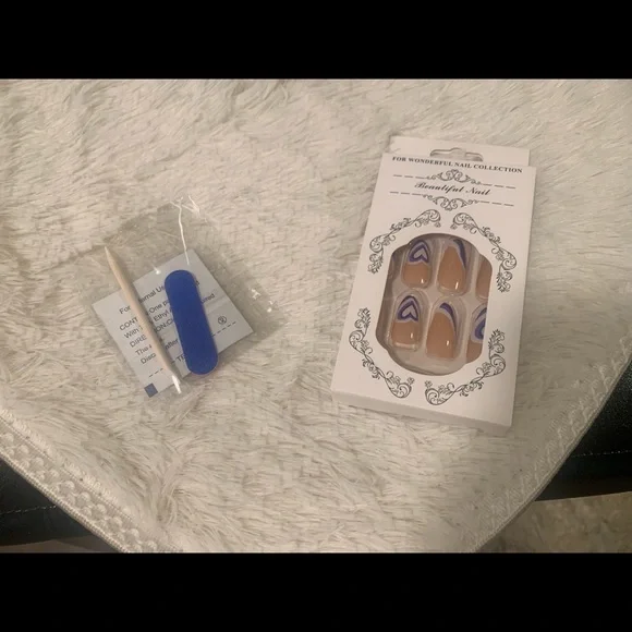 2022 Hot Style 24 Pcs Press Resuable Nails - Picture 6 of 6